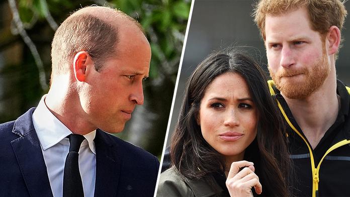 Princ William, Meghan Markleová a princ Harry