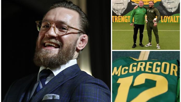 Štědrý McGregor! Fotbalovému klubu, kde v mladí hrával, daroval balík