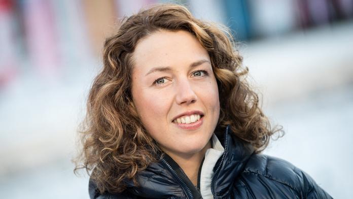 Laura Dahlmeierová po biatlonové kariéře dělala expertu ZDF