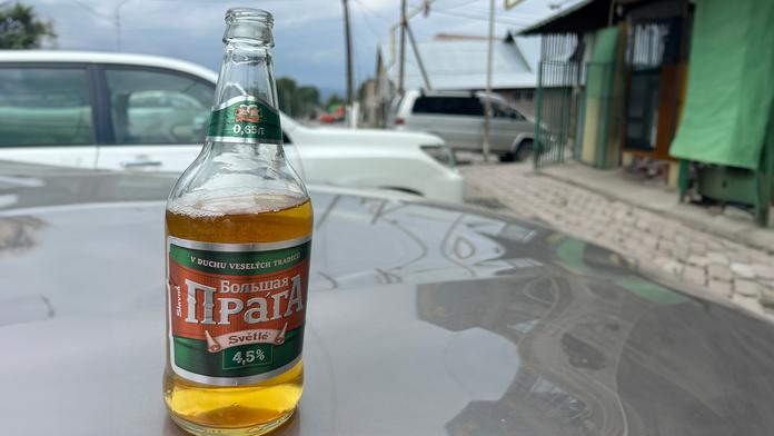 Pivo Praga dostupné v Kazachstánu