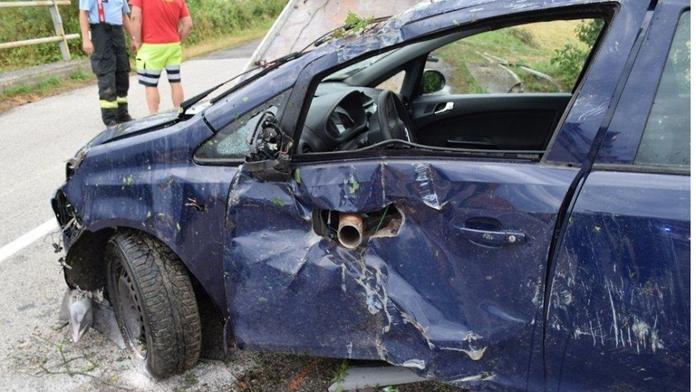 Martin se podruhé narodil! Kabinou jeho auta projela kovová tyč