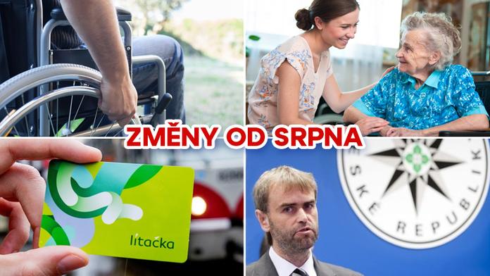 Mění se příspěvek na péči, cena Lítačky i valorizace důchodů!
