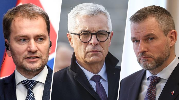 Igor Matovič, Ivan Korčok, Peter Pellegrini