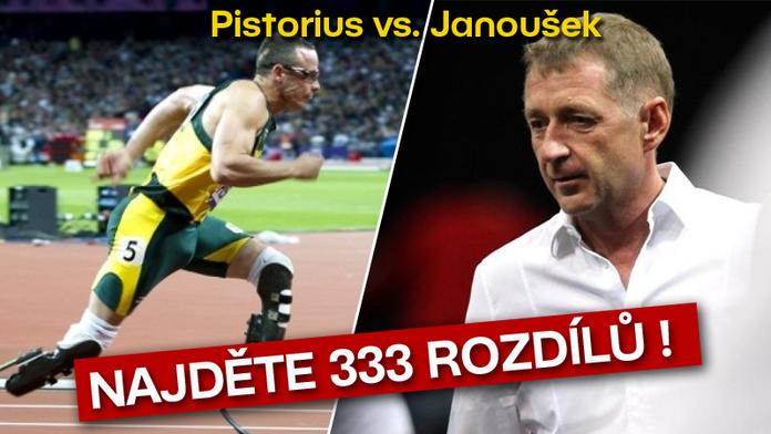 Roman Janoušek a Oskar Pistorius: Najdete 333 rozdílů?!