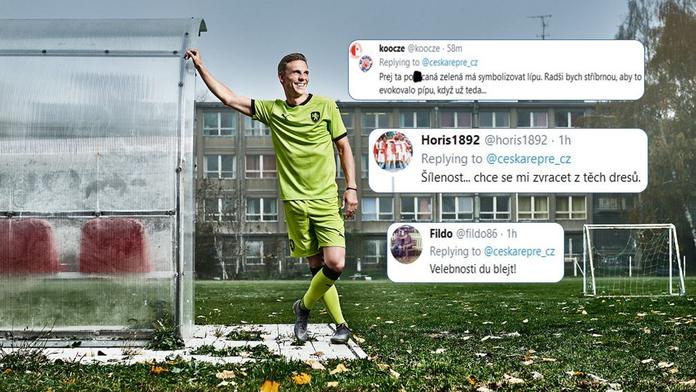 Reprezentace představila nové dresy. Zelenou fanoušci ostře kritizují