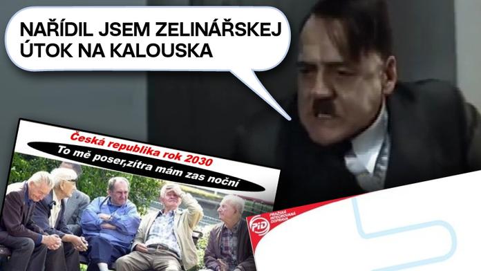 Prahou táhla NETÁHLA! Internet zaplavily VTIPY o stávce...