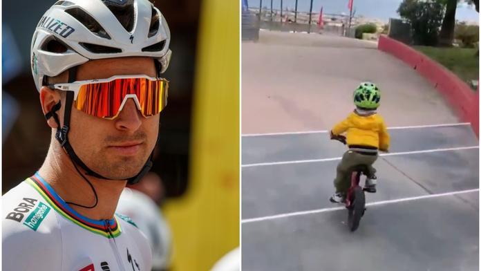 Parádní technika. Sagan junior na kole válí, čeká ho hvězdná kariéra?