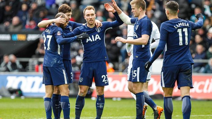 Tottenham zničil Swansea! Jeden zápas mu chybí k finále FA Cupu