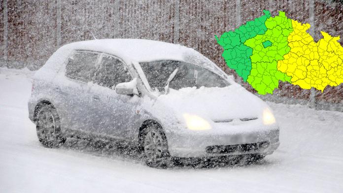 VÝSTRAHA: ČHMÚ varuje před intenzivním sněžením a ledovkou!