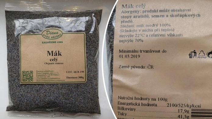Inspekce varuje před mákem, obsahuje nebezpečný opiát!