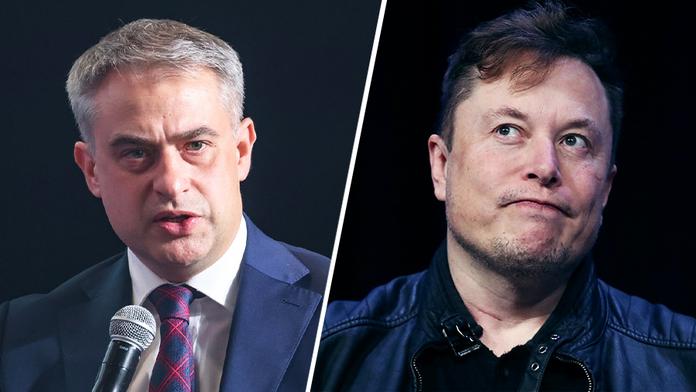 Krzysztof Gawkowski a Elon Musk