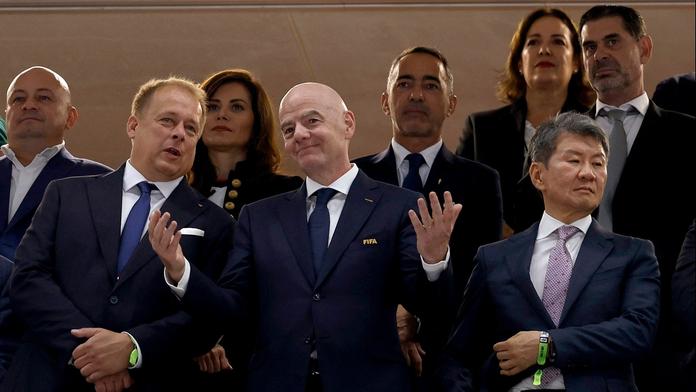 Infantino vysekl českým fotbalistům pochvalu. Vyzdvihl jejich vášeň a odhodlání