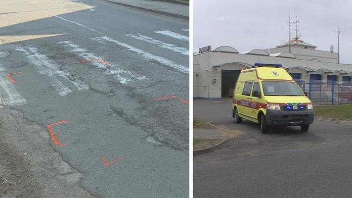 Řidič nedobrzdil před přechodem. Smetl stojící auto přímo na dítě!