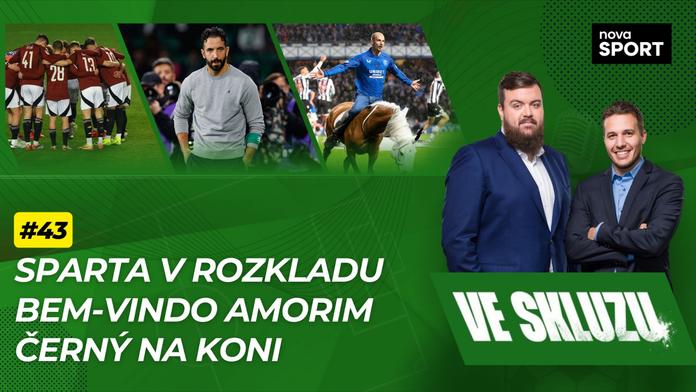 Ve skluzu 43: Sparta v rozkladu. Bem-vindo, Amorim! Černý na koni