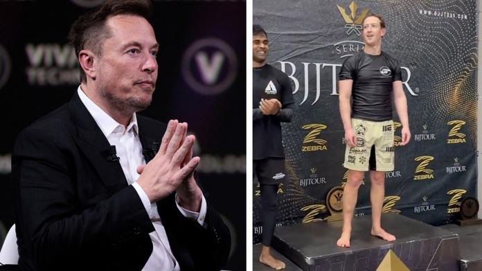 Trénink s hvězdami MMA. Prosím, dostaň se do formy, vzkazují fandové Muskovi