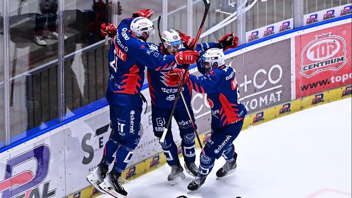 Pardubice hokej radost