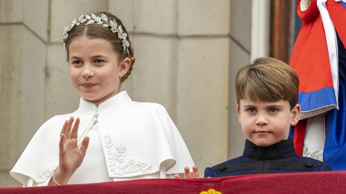 Korunovace princezna Charlotte a princ Louis