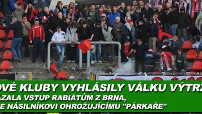Fotbalové kluby vyhlásily výtržníkům válku