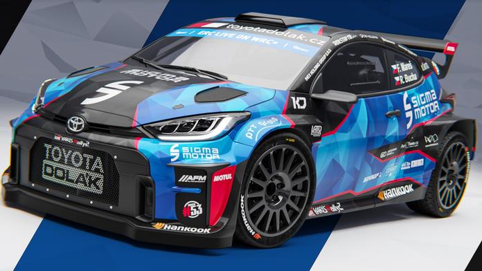 Nová Toyota Filipa Mareše pro ME v rally