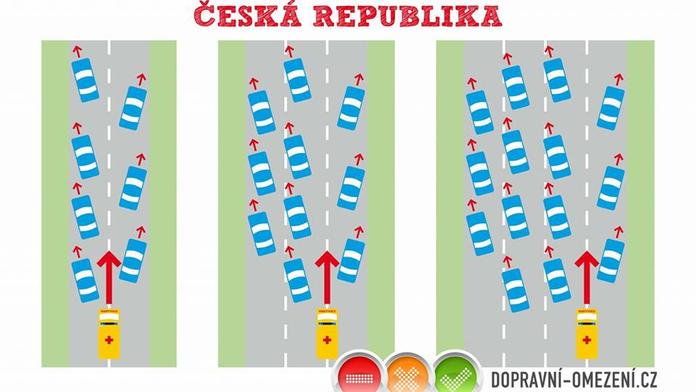 Záchranáři vzkazují řidičům: Prosím, udělejte nám místo!