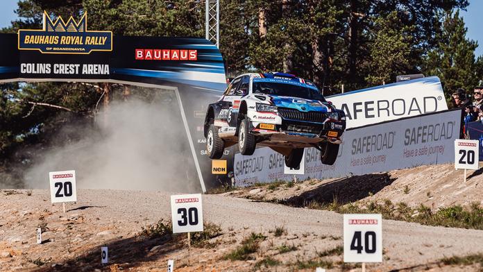 Mareš zazářil na švédské rally. V rámci mistrovství Evropy dojel šestý