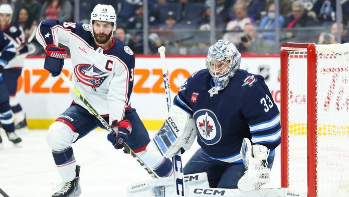 Columbus zabral a po třech prohrách v řadě vyhrál. Porazil Rittichův Winnipeg