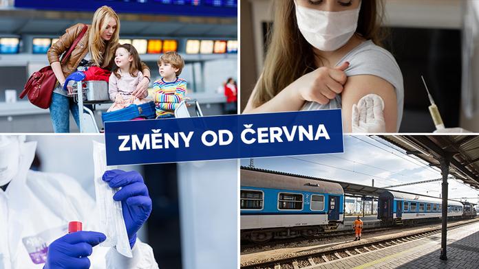 ZMĚNY OD ČERVNA: Nová pravidla pro testování, cestování i očkování