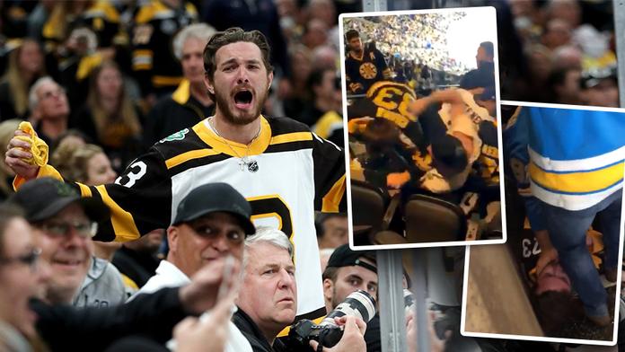 Fanoušci Bostonu neunesli prohru, porvali se mezi sebou! VIDEO