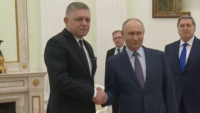 Fico a Putin v Kremlu