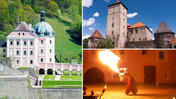 Hrady a zámky se otevřou v noci! Chystají koncerty i ohňostroje