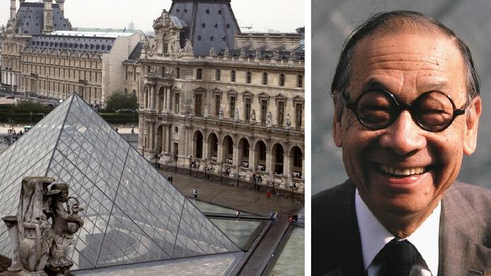 Zemřel architekt proslulé pyramidy v Louvru v Paříži, bylo mu 102 let