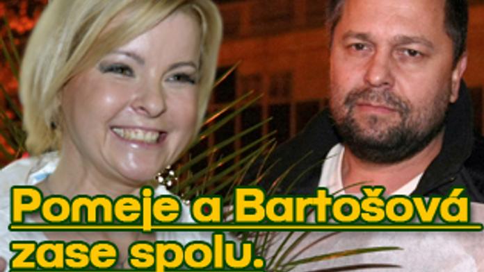 Pomeje a Bartošová zase spolu. Chtějí začít znovu