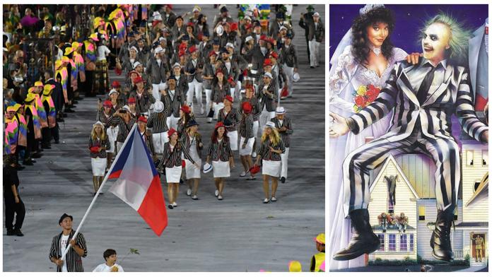 Otroci, sudí, nebo komiks? Svět se diví olympijské kolekci Čechů