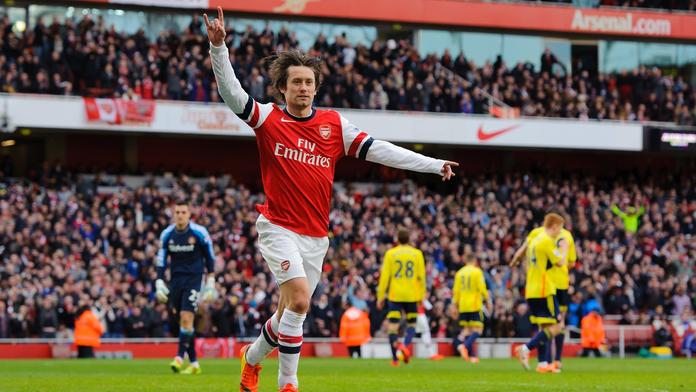 VIDEO: Takhle válel Rosa! Arsenal připomněl jeho parádní gól