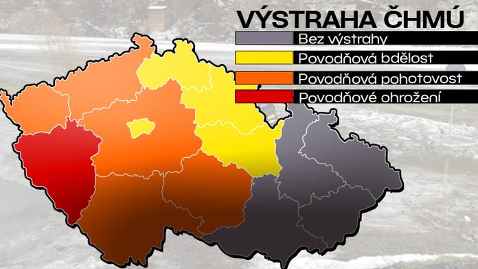 VÝSTRAHA! V Plzni platí povodňové ohrožení!
