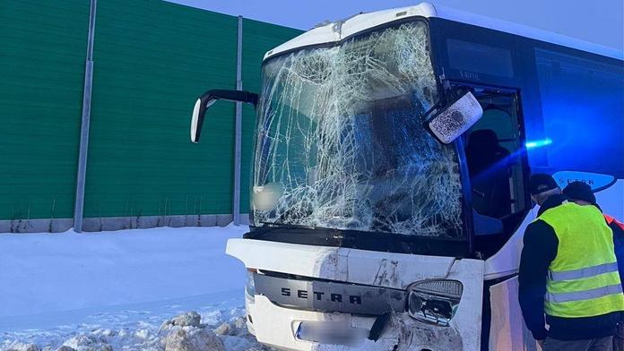 Nehoda autobusů