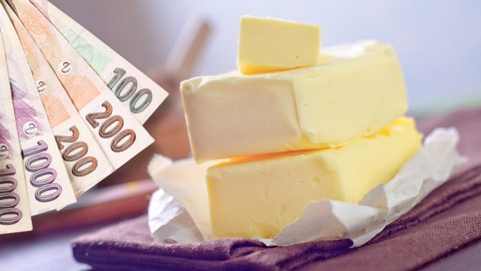 Ceny másla prudce rostou! Přesáhnou 60 korun jako loni?