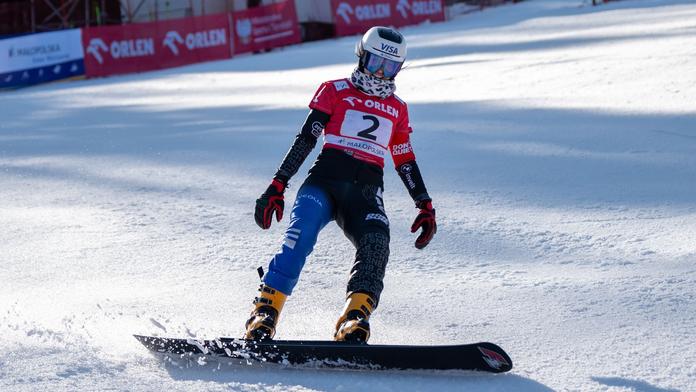 Snad jsem nezklamala, řekla Maděrová po 2. místě ve Špindlu. Z trofeje je nadšená