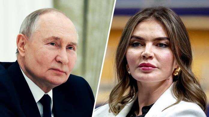 Vladimir Putin a Alina Kabajevová
