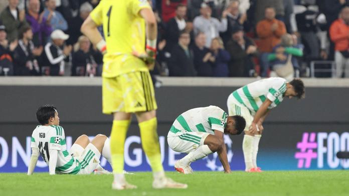Zklamaní fotbalisté Celticu