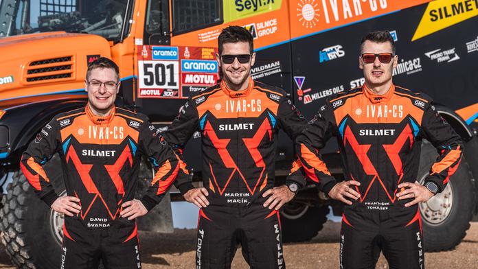 Byl to nejdrsnější Dakar v Arábii, jsme nadšení, hodnotí Macík životní úspěch