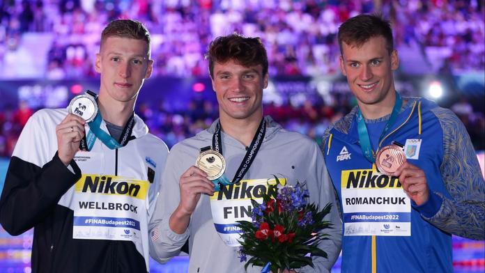 Ukrajinský plavec vybojoval na MS bronz. Věnoval ho otci, který válčí na frontě