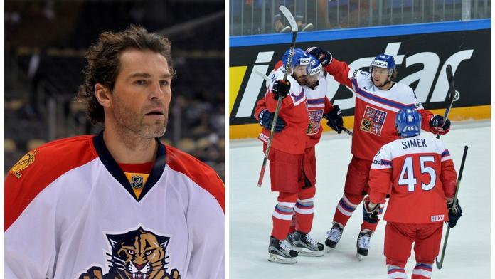 Jágr se klaní před týmem na MS. Hráče už vidí v zámořské NHL!
