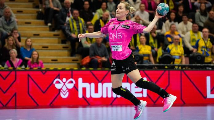 Jana Knedlíková ještě v dresu norského Kristiansandu
