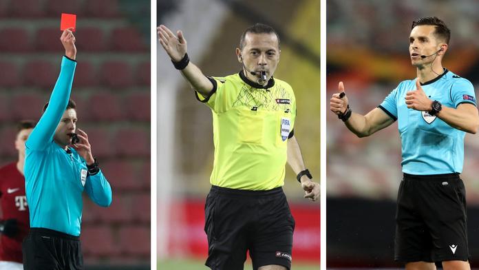 Daniel Siebert, Cüneyt Cakir a Carlos del Cerro Grande