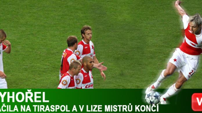 Liga mistrů: Slavia přišla o postup proti Tiraspolu v nastaveném čase