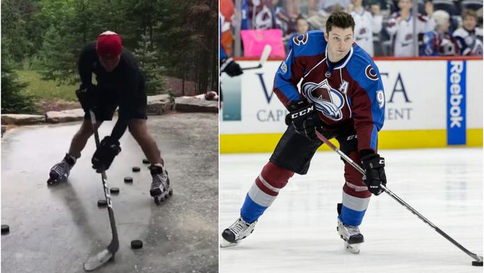 Skromné podmínky hvězdy NHL: Duchene trénoval v lese! VIDEO
