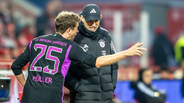 Thomas Müller a Thomas Tuchel