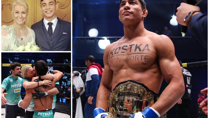 Šampion v KSW našel titul i lásku! Ta ho rozcvičovala před zápasem