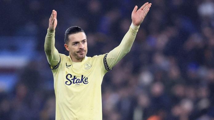 Jack Grealish je na hostování v Evertonu, ale od ledna kvůli zranění nehrál